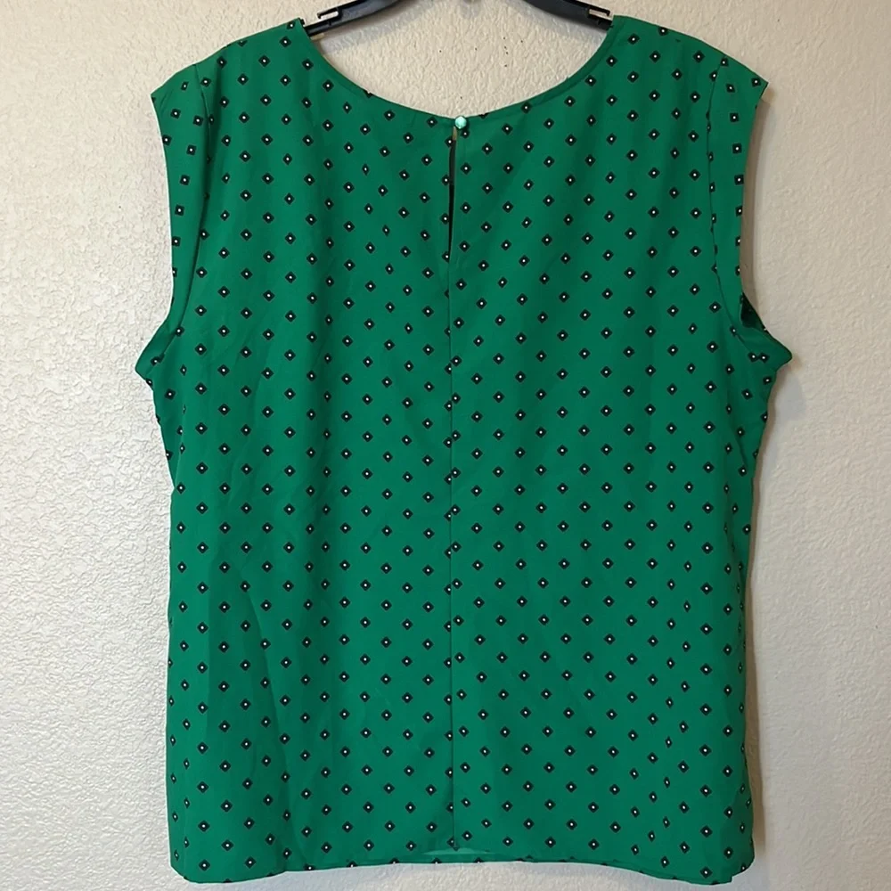 Merona green Top sz xxl - Picture 3 of 5